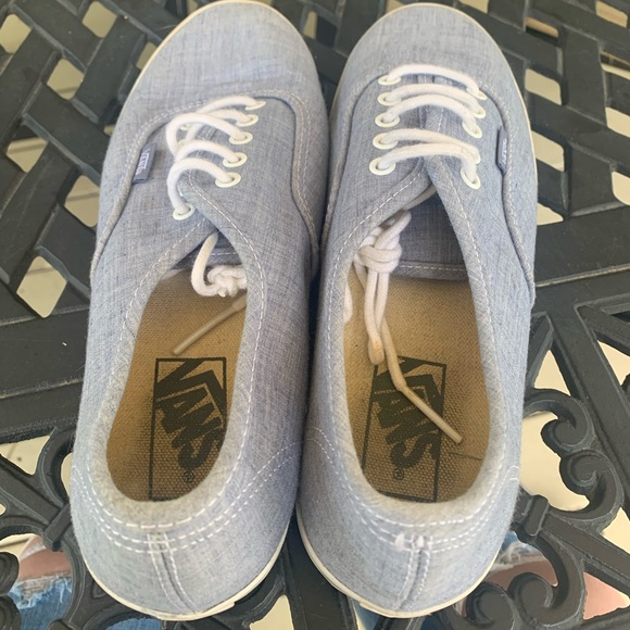 Light Blue Vans - Picture 3 of 4